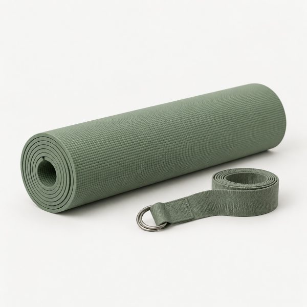 Sage green yoga mat